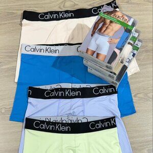 Calvin Klein Men’s Microfiber Boxer Briefs | 3-Pack Underwear | Assorted Colors